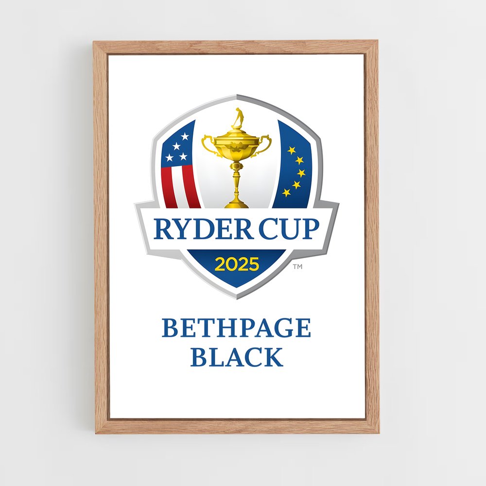 Poster L'Esprit de la Ryder Cup – affiche Golf (vue 4)